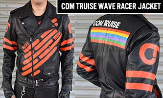 Com Truise Wave Racer Leather Jacket